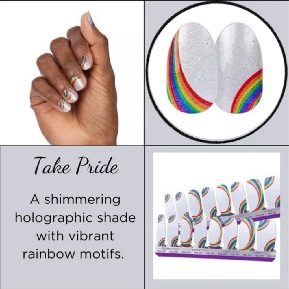 Color Street Nail Polish Strips: Take Pride